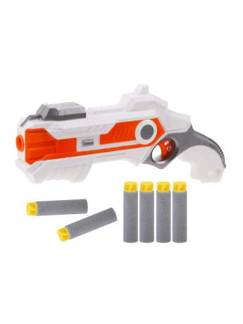 Бластер, в комплекте: м/пули 6шт.