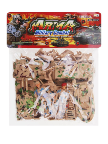 Набор Военный, 28 предметов, пакет