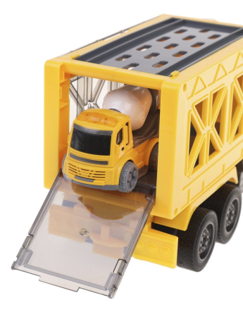 Игровой набор Автовоз, свет, в комплекте: автовоз р/у, машинки инерционные 2шт., элементы питания АА*6шт. не входят