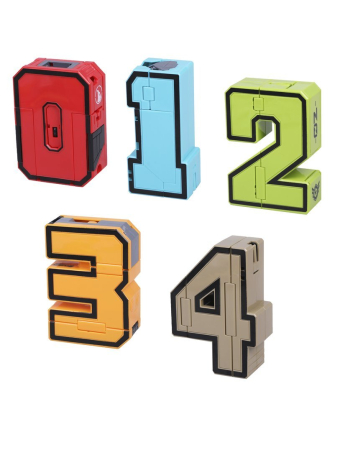 Роботы-трансформеры, в комплекте предметов 7шт.