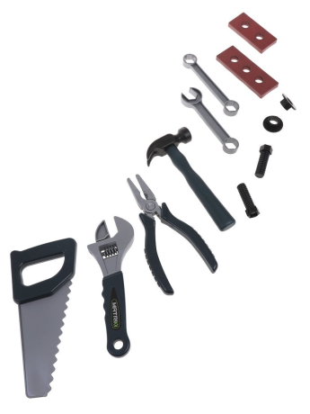 Набор инструментов, 12 предм., пакет