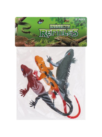 Набор животных, 3 предм., пакет