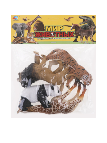 Набор животных, 4 предм., пакет