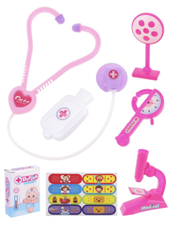 Игр. наб. Доктор, в компл. предм. 7 шт., чемодан