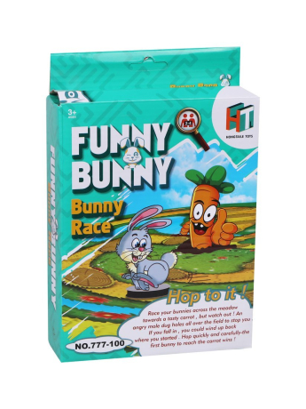 Настольная игра ходилка "Веселый кролик"