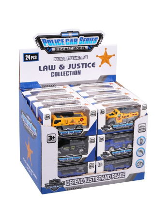 Полицейская техника металлическая