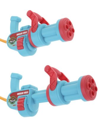 Набор бластер с резервуаром "Дино" (водный пистолет 20х14х6 см. ранцем 24х22х5, 5 см.)