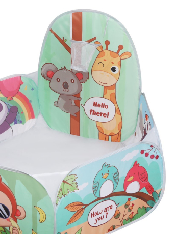 Игрушка, вмещающая в себя ребенка: Игровой комплекс с сухим бассейном 120*120*75 см