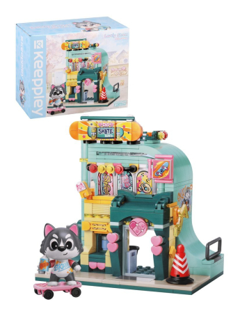 Конструктор, 343 дет., коробка