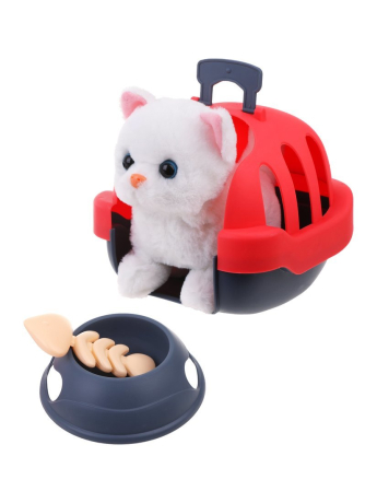 Игр. наб. Ветеринар, в компл. кошка издает звук, двигается, 3 предмета, эл. пит. ААх2шт. не вх. в компл.