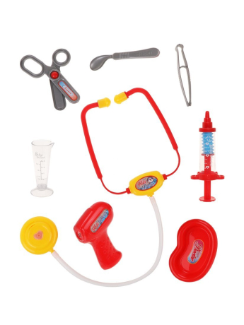 Игр. наб. Доктор, в компл. 8 предметов.