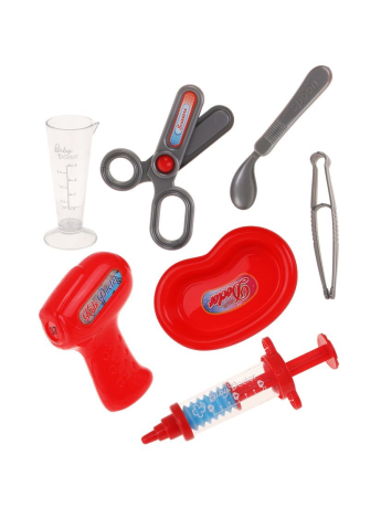 Игр. наб. Доктор, в компл. 8 предметов.