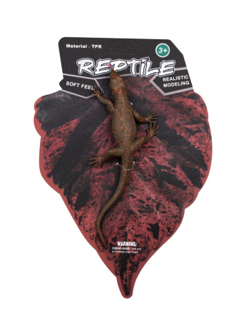 Ящерица, лист картонный