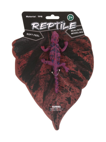 Ящерица, лист картонный