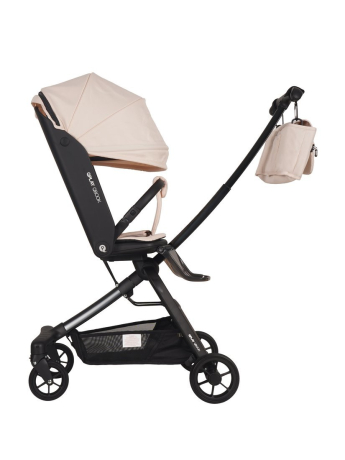 Складная многофункциональная прогулочная коляска ТМ "QPLAY" Qbook 360° беж