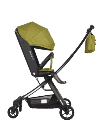 Складная многофункциональная прогулочная коляска ТМ "QPLAY" Qbook 360° олив