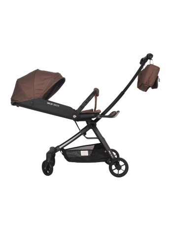 Складная многофункциональная прогулочная коляска ТМ "QPLAY" Qbook 360° шоколад