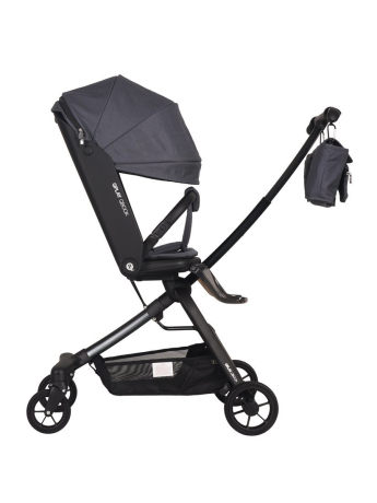 Складная многофункциональная прогулочная коляска ТМ "QPLAY" Qbook 360° navy
