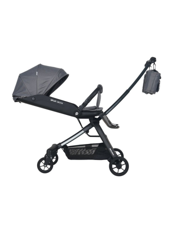 Складная многофункциональная прогулочная коляска ТМ "QPLAY" Qbook 360° графит