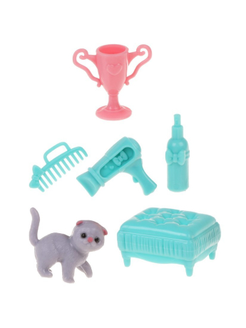 Игр. наб. "Мой питомец", в компл. кукла, предм. 6 шт, в ассорт., блистер