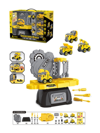 Игровой набор "Юный механик", 130 предм., коробка