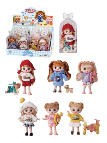 Игровой набор "Поиграй со мной", кукла, 1 предм., в ассорт., блистер