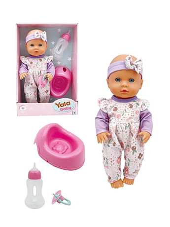 Игровой набор "Милый малыш", пупс, 3 предм., коробка