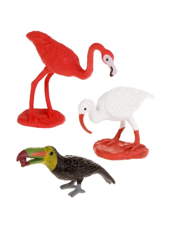 Набор птиц, 10 предм., пакет