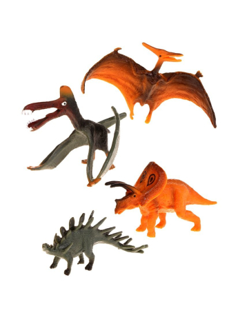 Набор динозавров, 12 предм., пакет