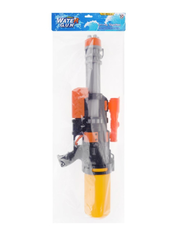 Бластер-пулемёт водяной большой 69 см., 1 400 мл. в ассорт., пакет РР с хедером