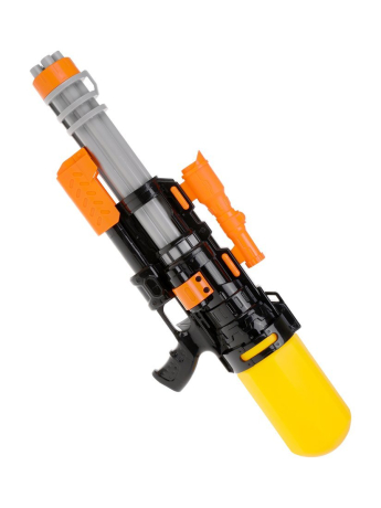 Бластер-пулемёт водяной большой 69 см., 1 400 мл. в ассорт., пакет РР с хедером