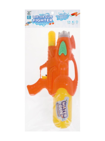 Пистолет-бластер водяной 37 см., 600 мл., в ассорт., пакет с хедером