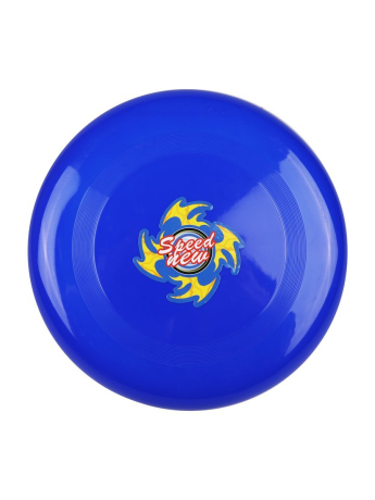 Тарелка летающая фрисби с рисунком 23 см., в ассорт.