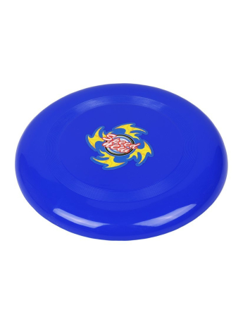 Тарелка летающая фрисби с рисунком 23 см., в ассорт.