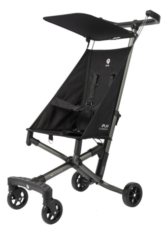 Коляска складная прогулочная Т18 ТМ "QPLAY", черный
