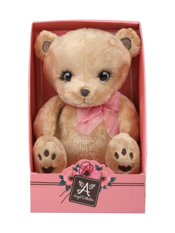 Мишка Глазастик 20см, коробка