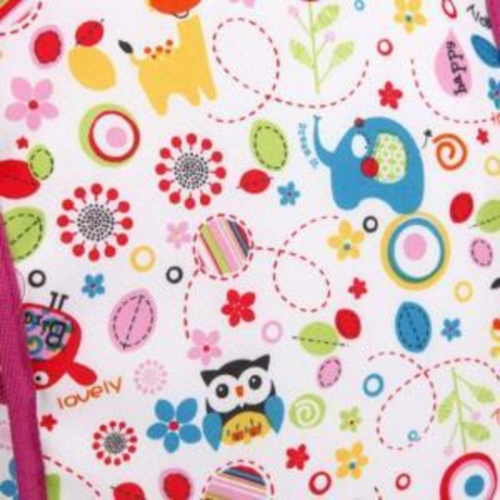 ДЕФЕКТ Коляска люлька "Фантазия", малин., 53*35*59см