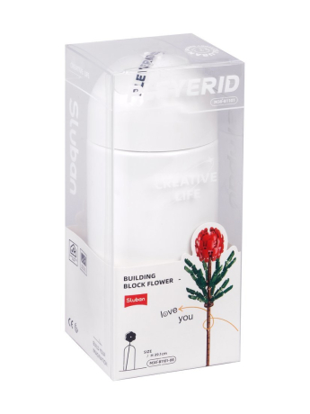 Конструктор, 251 деталь, коробка