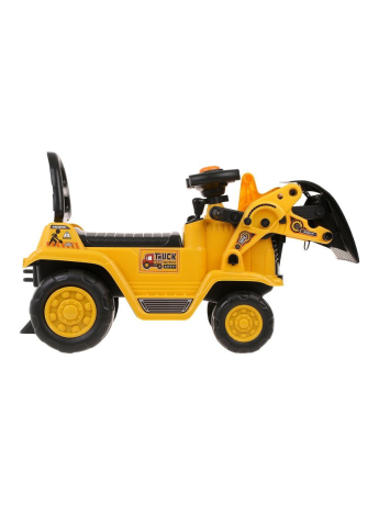 Каталка-пушкар ТМ Moby Kids "Бульдозер" с подвижным ковшом-отвалом