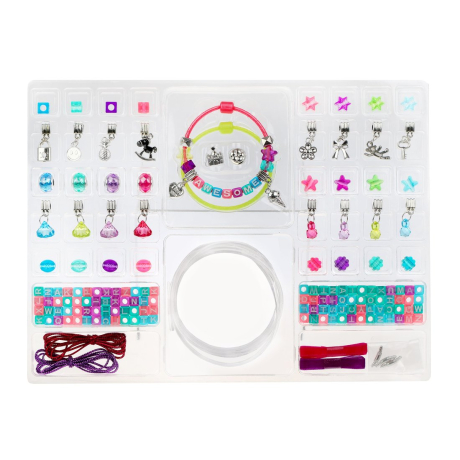 Набор для создания бижутерии с шармами "Модный образ"