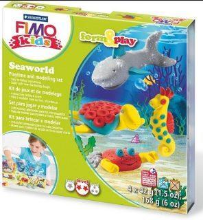 Набор для лепки из полимерной глины FIMO kids form&play “Подводный мир”