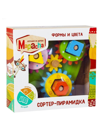 Сортер-пирамидка "Формы и цвета"
