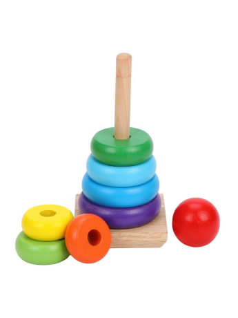 Пирамидка "Радуга": 20 см