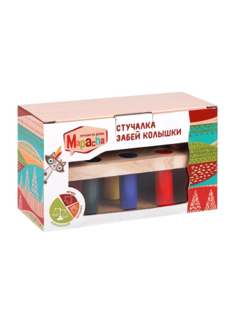 Стучалка "Забей колышек", 19х10 см