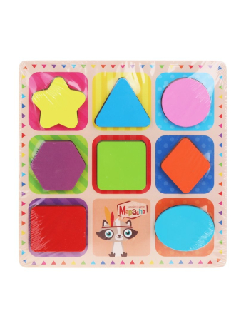 Вкладыши "Веселые фигуры"