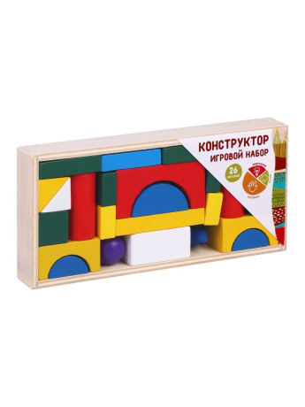 Конструктор игровой набор, 26 дет.