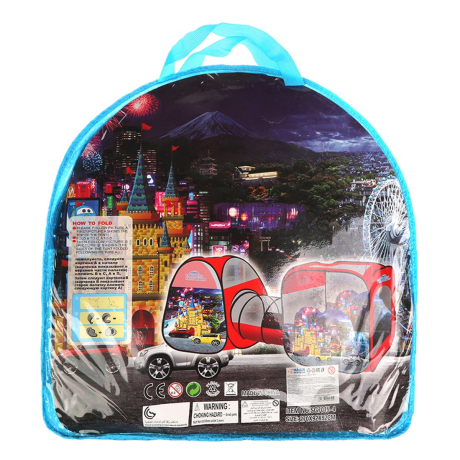 Палатка игровая c туннелем Волшебный город