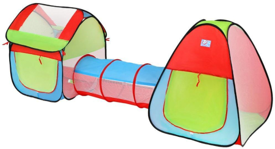 Комплекс игровой, палатки 2шт. с туннелем