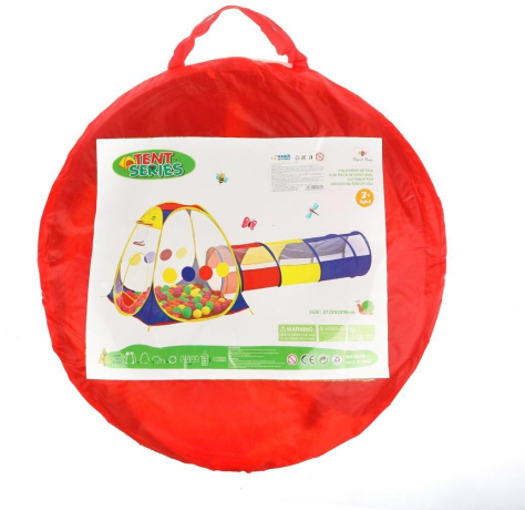 Палатка игровая с туннелем