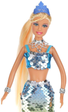 Игровой набор "Русалка", кукла, 4 предм., коробка